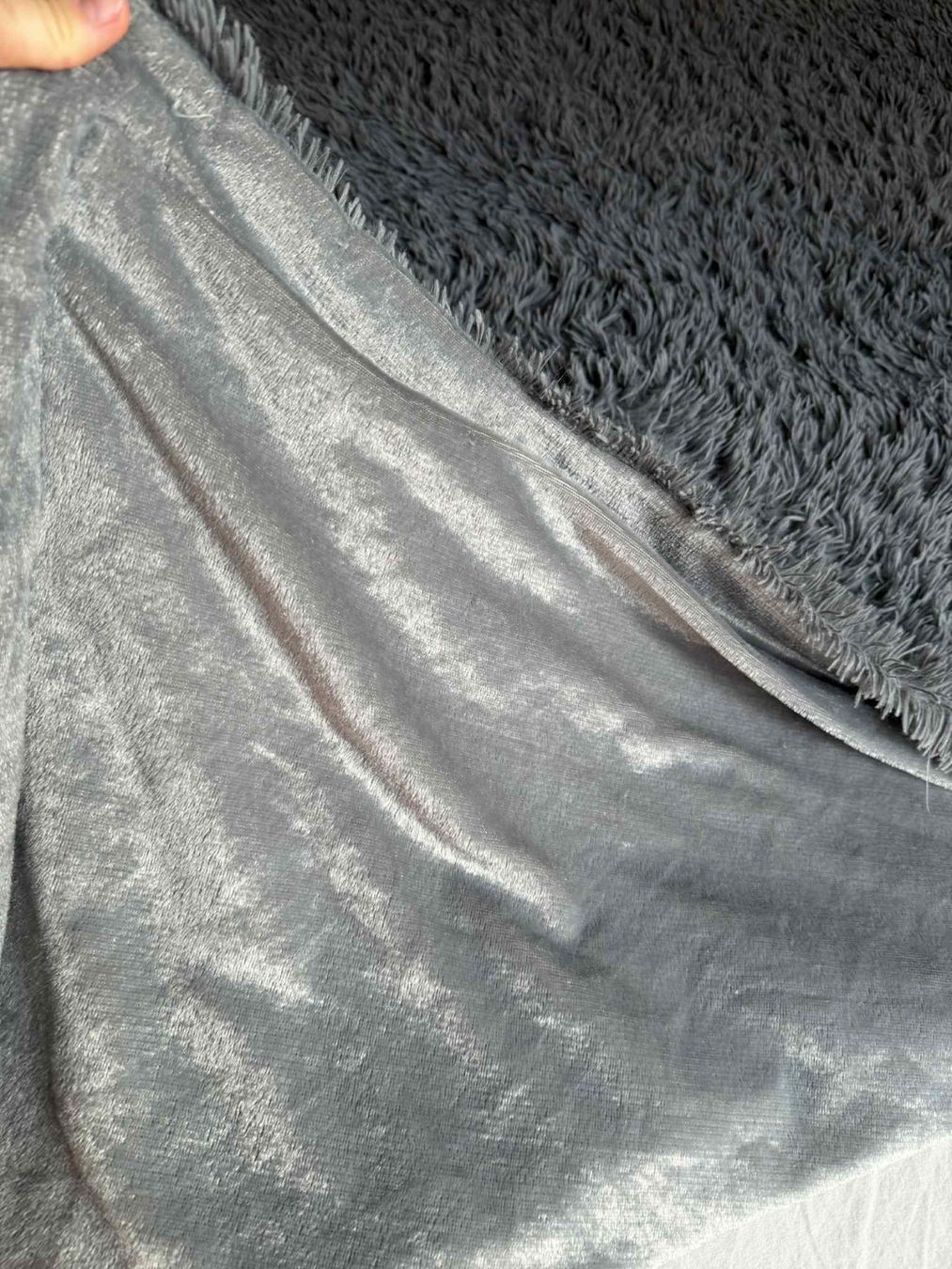 Coperte: Flauschige Kuscheldecke, Grau, 200x220cm – Usato da Riehen venduto da edu_92w7 3