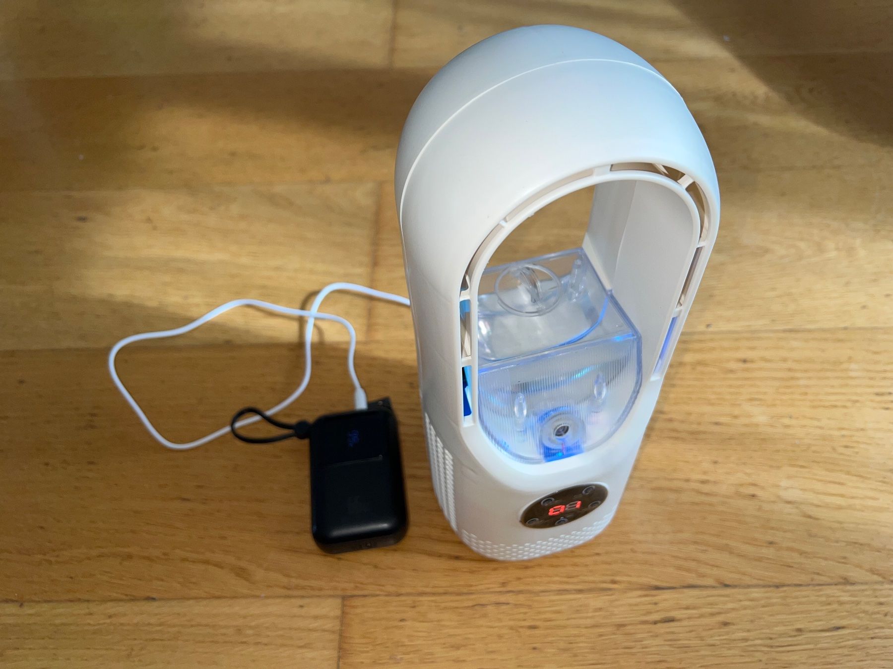 Ventilatoren: Tischventilator / Desk Fan & Luftbefeuchter USB, LED – Neu (gemäss Beschreibung) aus Zürich von OliviaBB 1