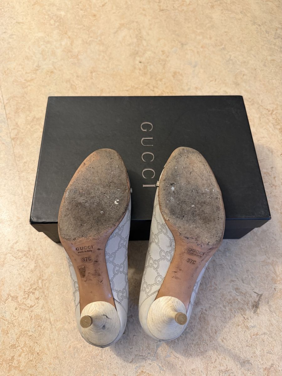 Gucci Damenschuhe: Vintage Gucci GG Monogram Pump – Gebraucht aus Zürich von z.ha 2