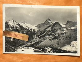 Alte Ansichtskarte vom Faulhorn im Berner Oberland