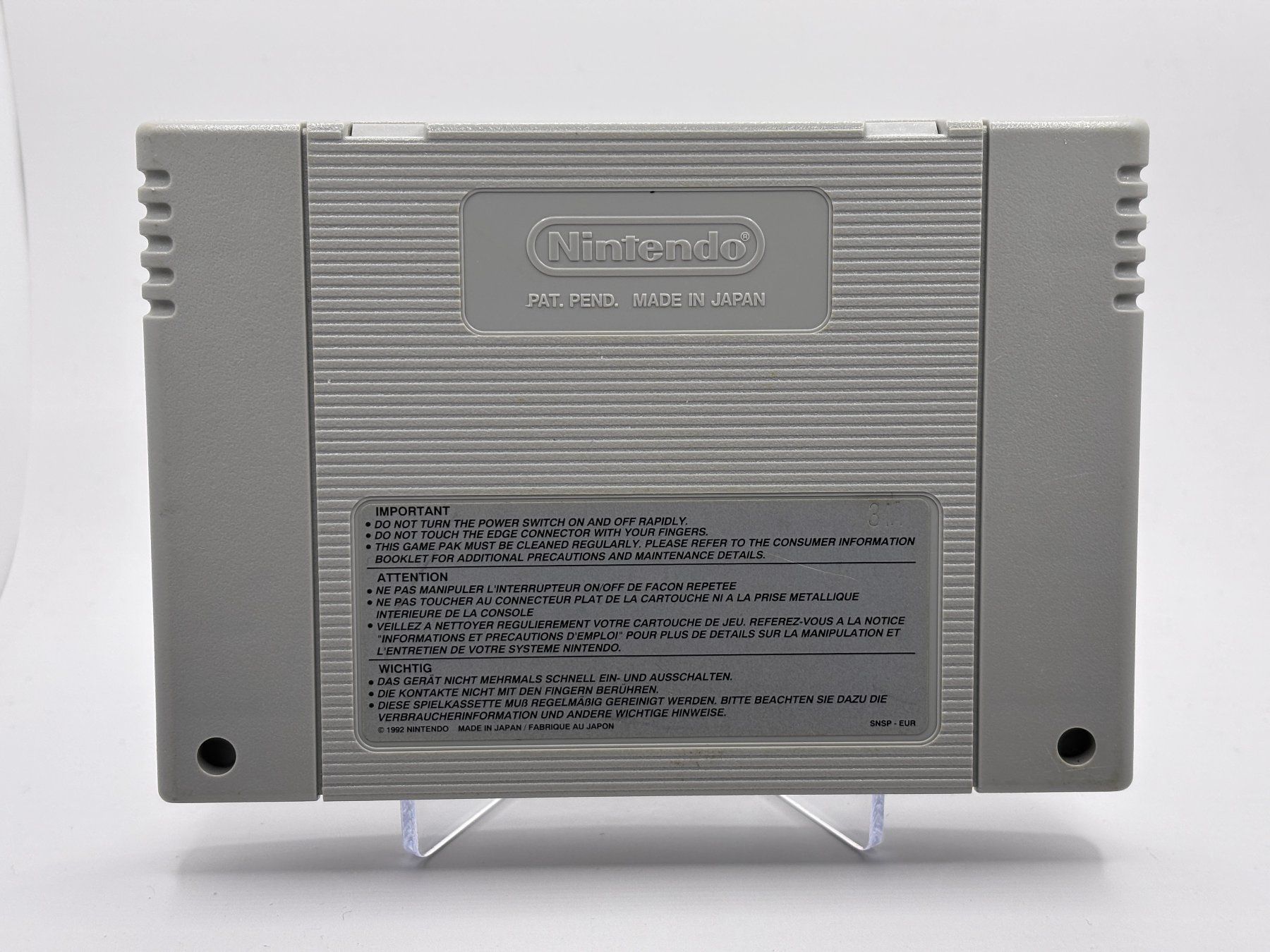 Nintendo Giochi: SNES - Super Castlevania IV – Usato da Allschwil venduto da bul_5pmr 1