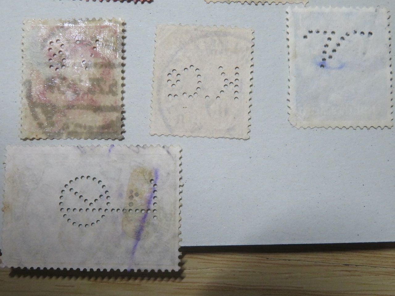 Alle Briefmarken: Deutsches Reich Perfins – Gebraucht aus Spreitenbach von heitersberg54 6