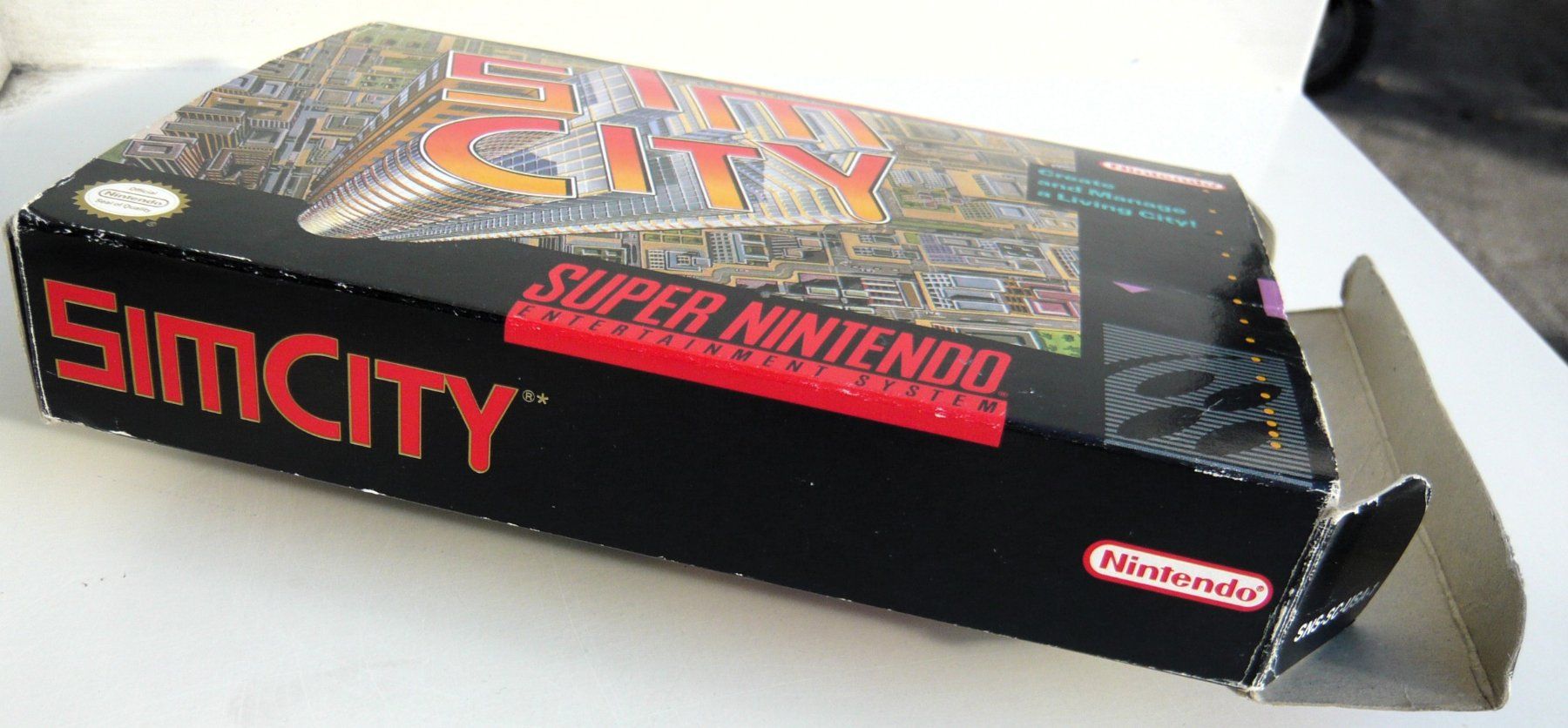 Nintendo Giochi: SNES: - Sim City - CIB, Bon état+ – Usato da Onex venduto da Jaguar1986 4