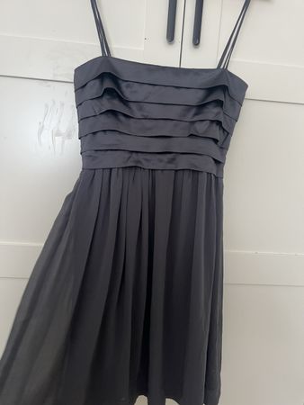 Robe d'été soirée grise, élégante et légère, taille S
