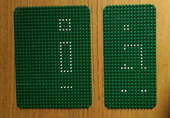 Giocattoli: Lego System Bau Platten grün und div. Platten – Usato da Untersiggenthal venduto da Myrthamw