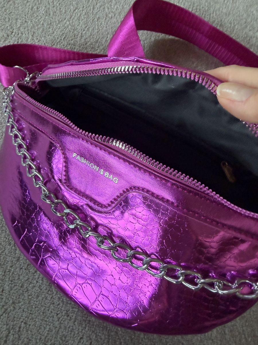 Borse: Gürteltasche pink, silber, neu – Nuovo (secondo la descrizione) da Zollikon venduto da into-the-west 1
