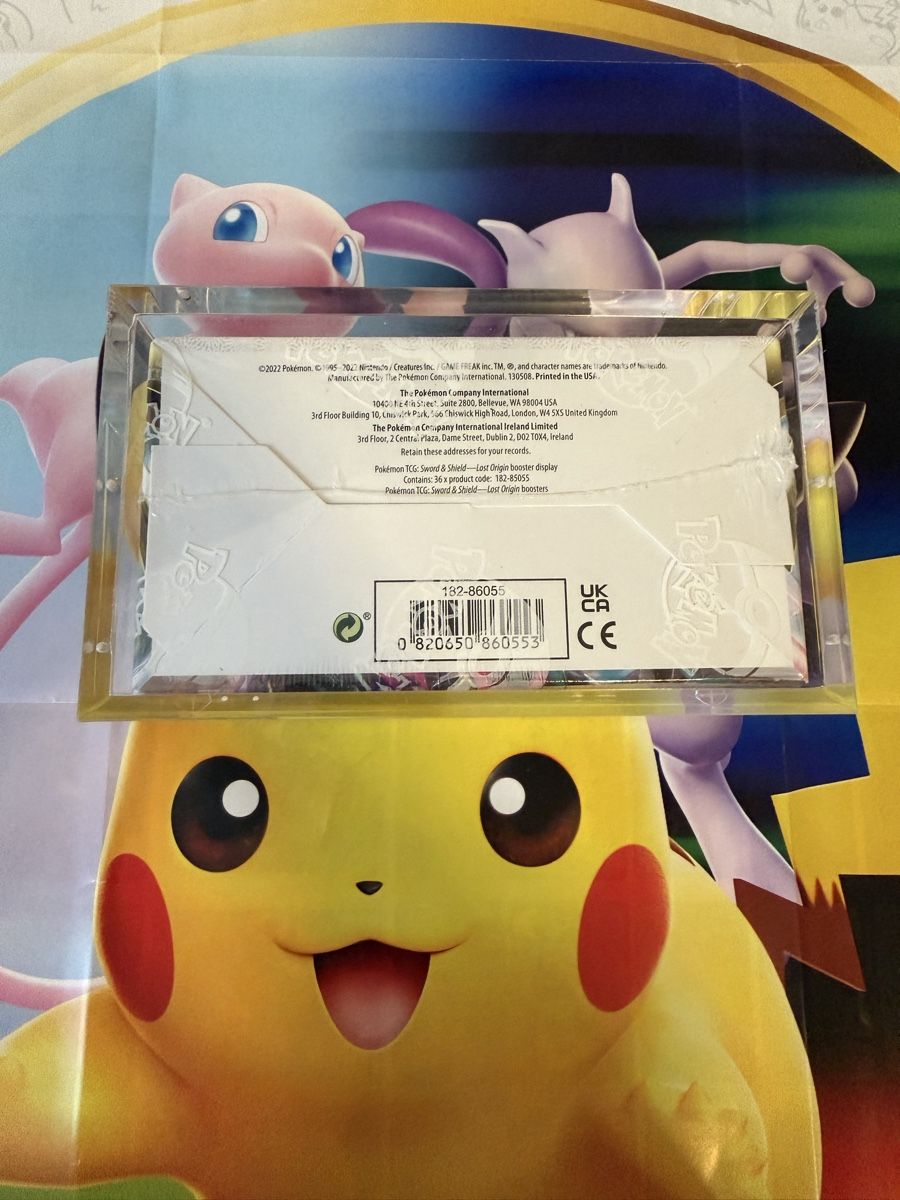 Pokémon Carte collezionabili: Pokémon Lost Origin Display EN Sealed + Acrylcase – Nuovo e nell'imballaggio originale da Goldach venduto da FFZ 5