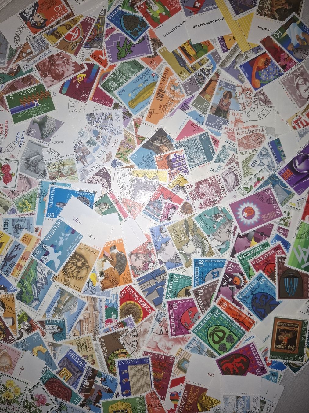 Alle Briefmarken: Werbemarken mit ET Eckstempel – Gebraucht aus Balgach von SIMEON27 4