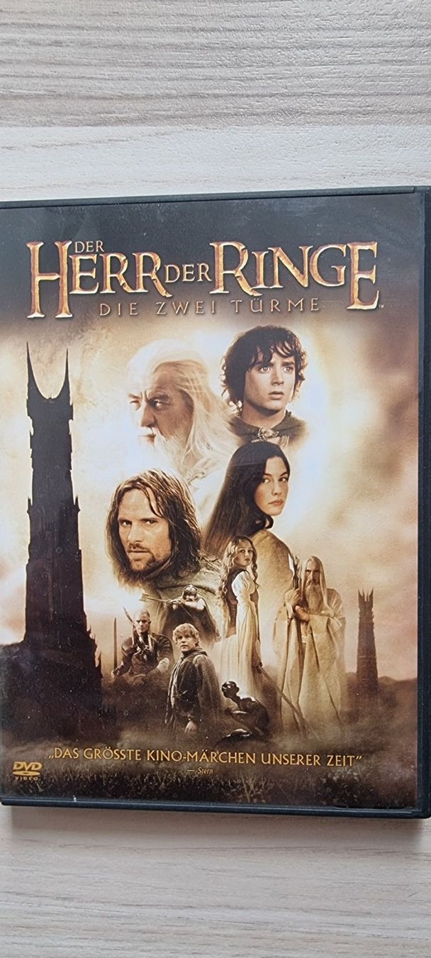 Tutti i DVDs: DVE Der Herr der Ringe - Die zwei Türme – Usato da Oetwil am See venduto da fineli2