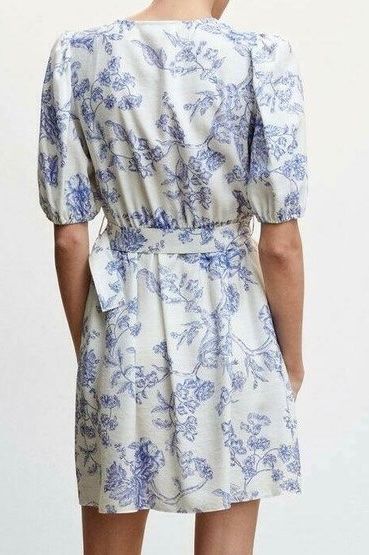 Mango Vestiti: Blue/white Mango Dress Size S – Usato da Zürich venduto da hel_z68y 1
