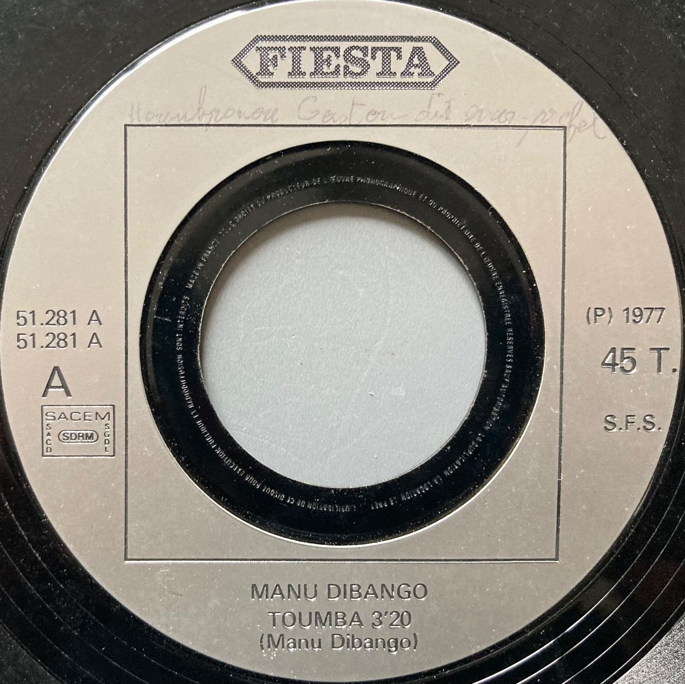 Dischi in vinile: MANU DIBANGO - TOUMBA – Usato da Poliez-Pittet venduto da Newtown-Records 2