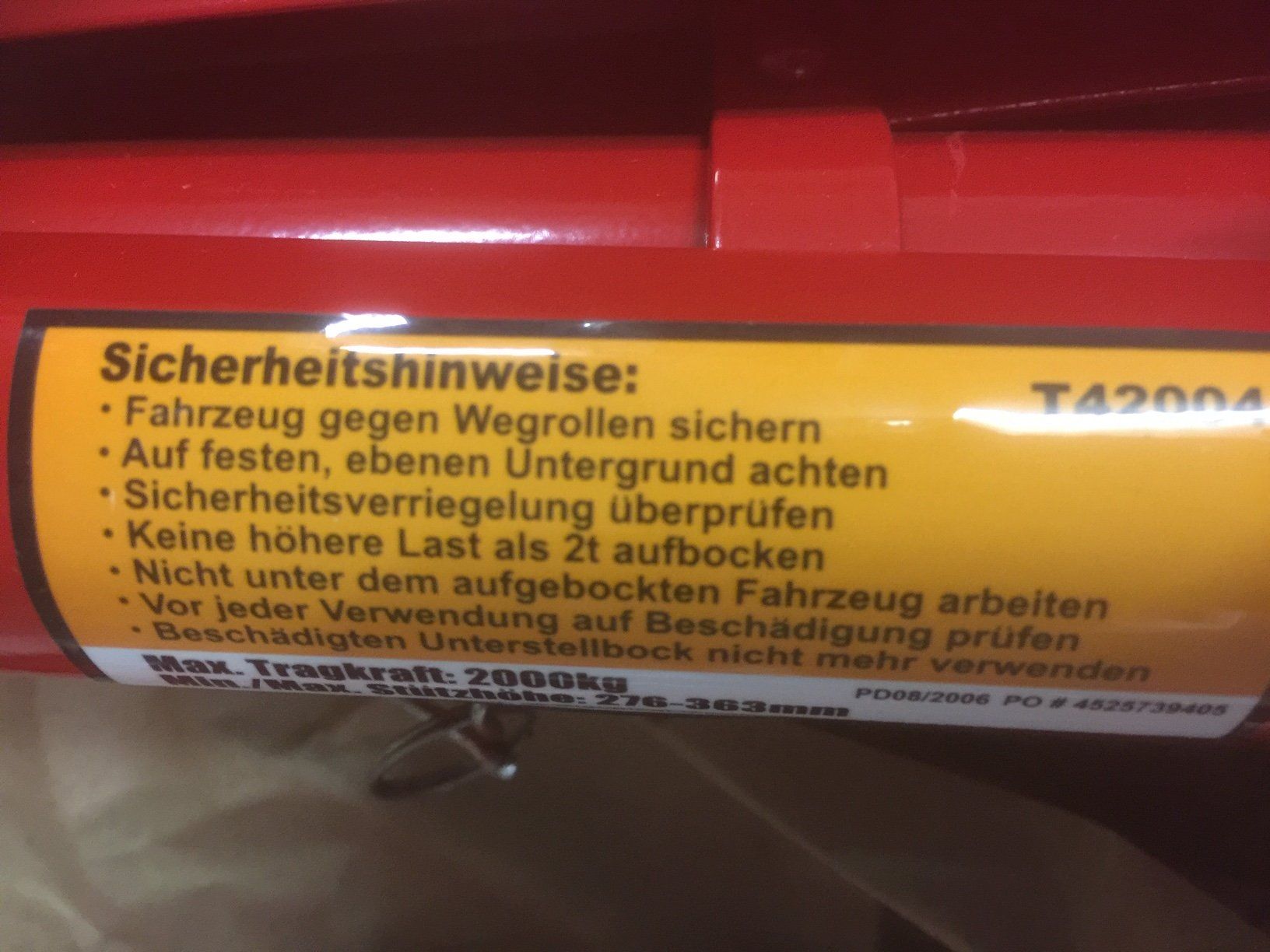 Alle Werkzeuge: 2 Auto Unterstellböcke Marke Chevalet – Neu (gemäss Beschreibung) aus Bolligen von Astrophysiker06 6