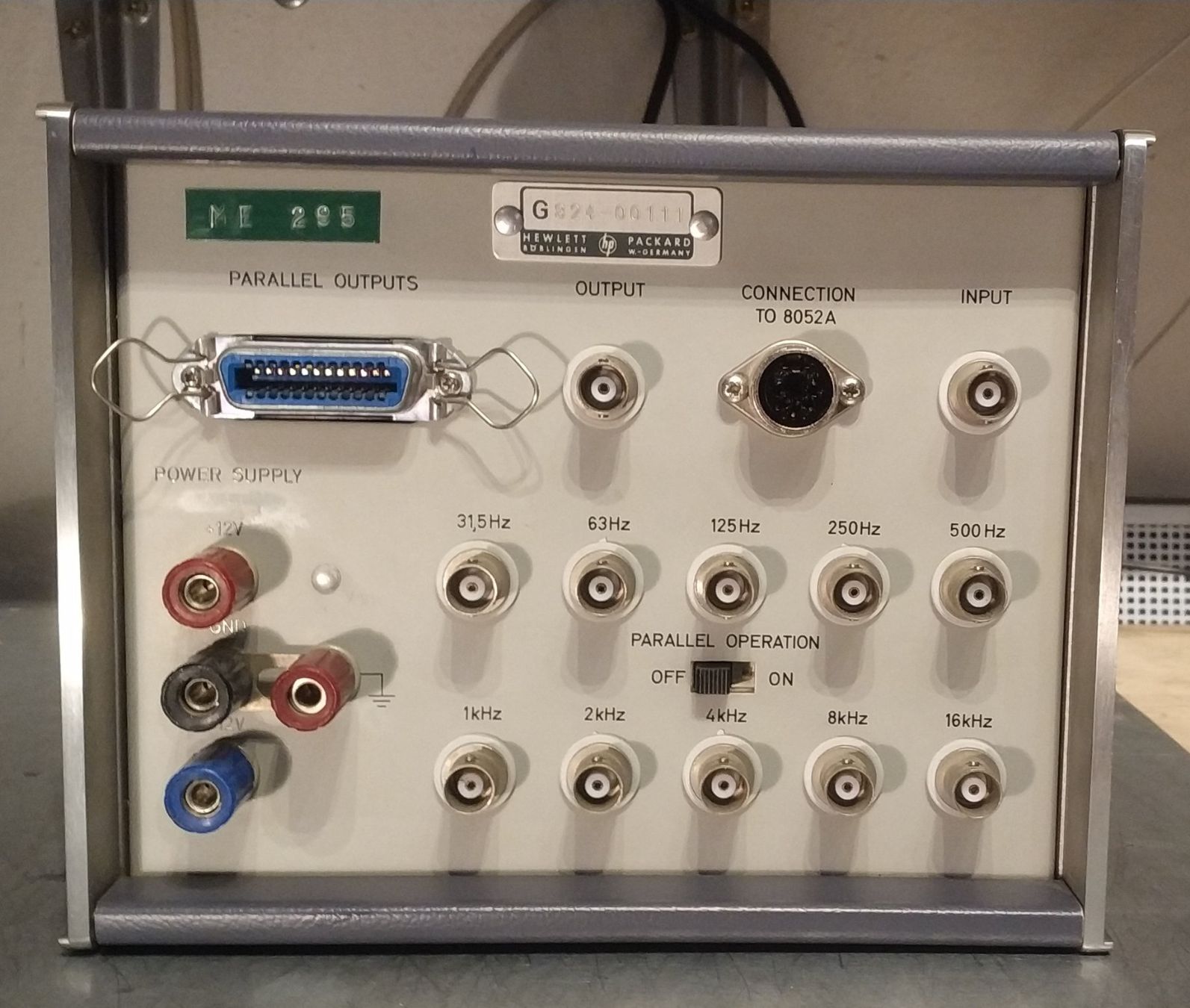 Hewlett Packard Messen: HP 8057A NOISE GENERATOR / HP 8055A OCTAVE FILTER – Gebraucht aus Schaffhausen von  8