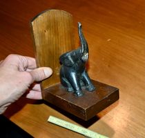 VINTAGE Buchstütze "Elefant" 60er?