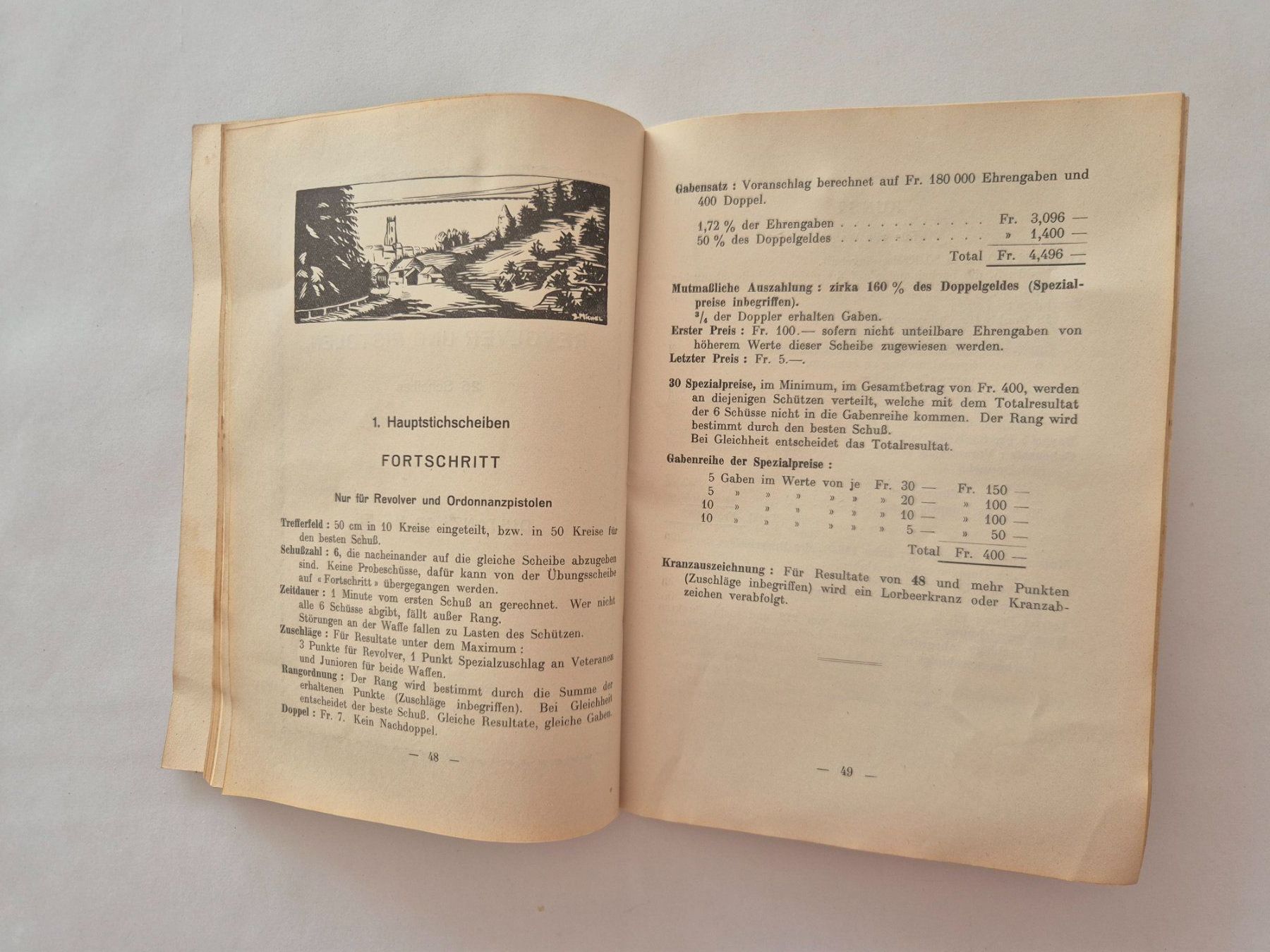 Libri: Schiesseplan Freiburg Eidg. Schuetzenfest 1934 – Usato da Langendorf venduto da zvonu161 5