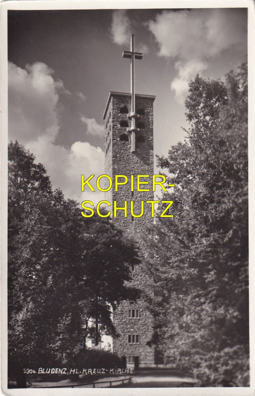 Cartoline postali: Bludenz - Heilig Kreuz-Kirche /aw – Usato da Hombrechtikon venduto da Rudolf07