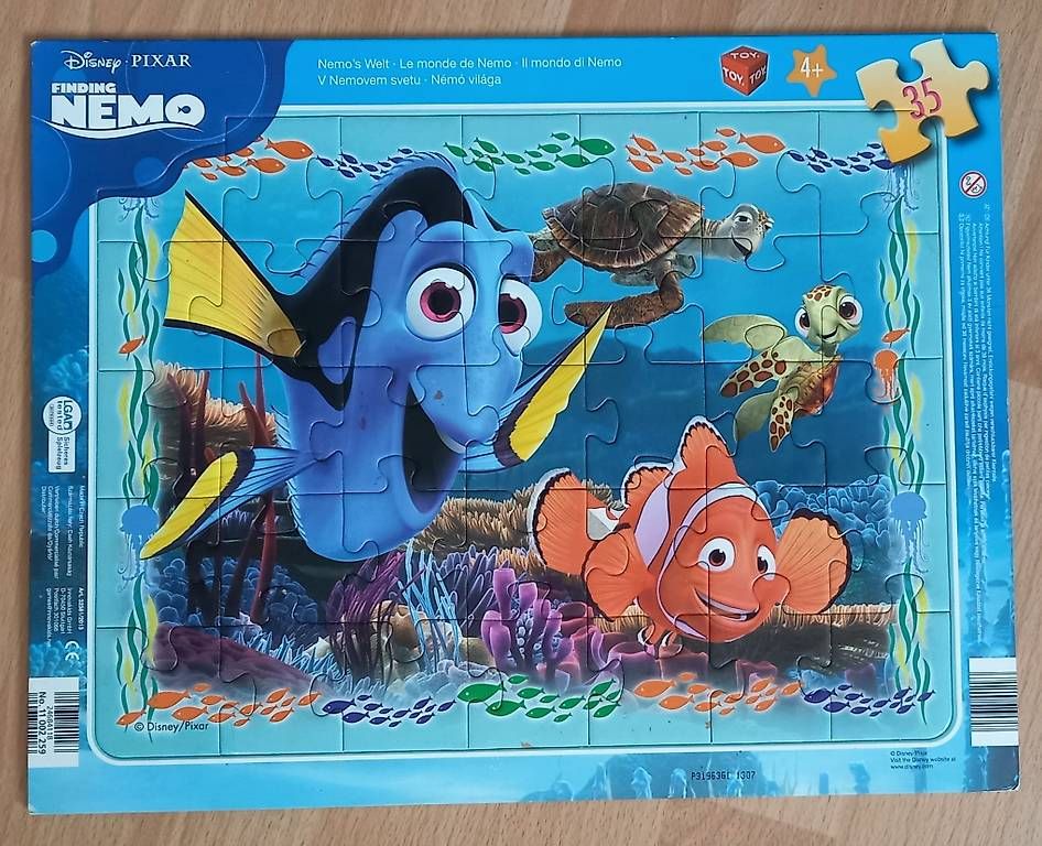 Puzzle: Finding Nemo Puzzle Set, 35 Teile – Usato da Nussbaumen AG venduto da myb_ymy9 2