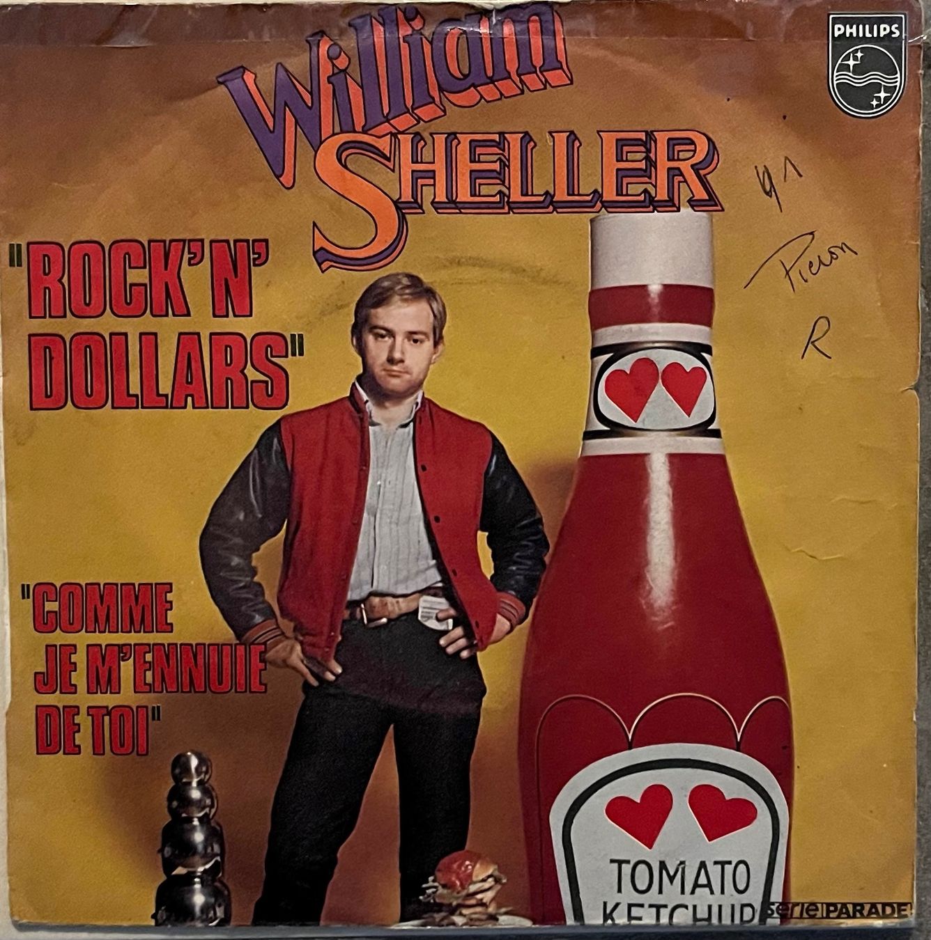 Vinyles: WILLIAM SHELLER - ROCK'N 'DOLLARS – D'occasion à Bussigny par vinyl-pas-cher