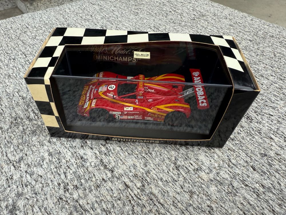 MINICHAMPS 1/43 - Ferrari 333 Sp Le Mans 1998 Nr. 12