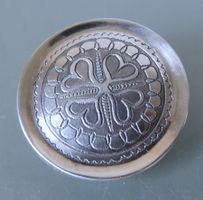 Silber 800 Brosche 40 mm