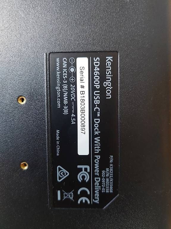 Docking station: Docking Station Kensington – Usato da Altnau venduto da Saemit 4