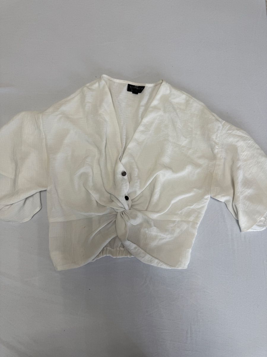 Topshop Tops: TOPSHOP CROP-BLUSE GR. S – D'occasion à Winterthur par fij_f65r 1