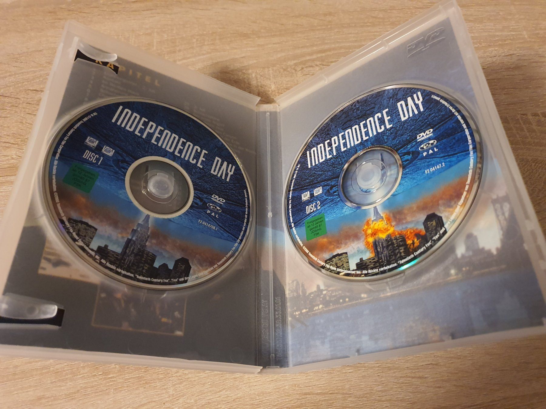 Tutti i DVDs: DVD Independence Day – Usato da Bern venduto da mme_bear 2