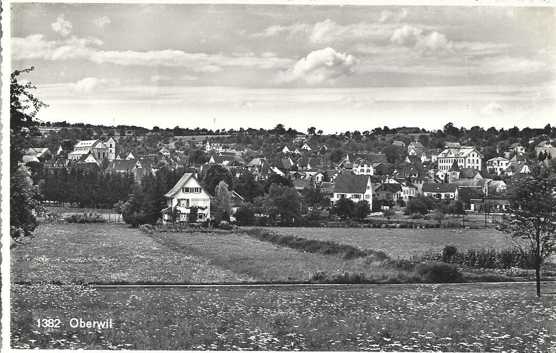 Cartoline postali: AK  Oberwil BL – Usato da Appenzell venduto da mai25