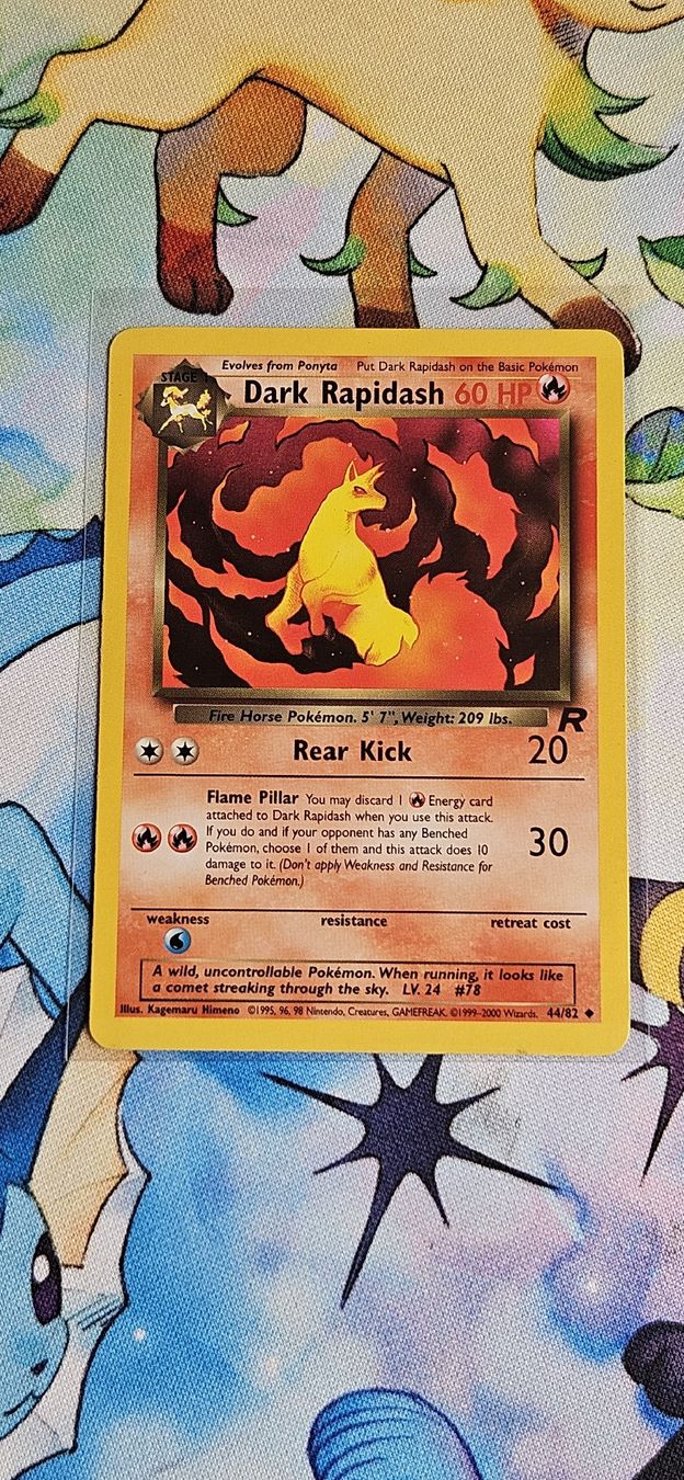Pokémon Sammelbilder & Trading cards: Dark Rapidash 44/82 – Gebraucht aus Belp von Ginus85
