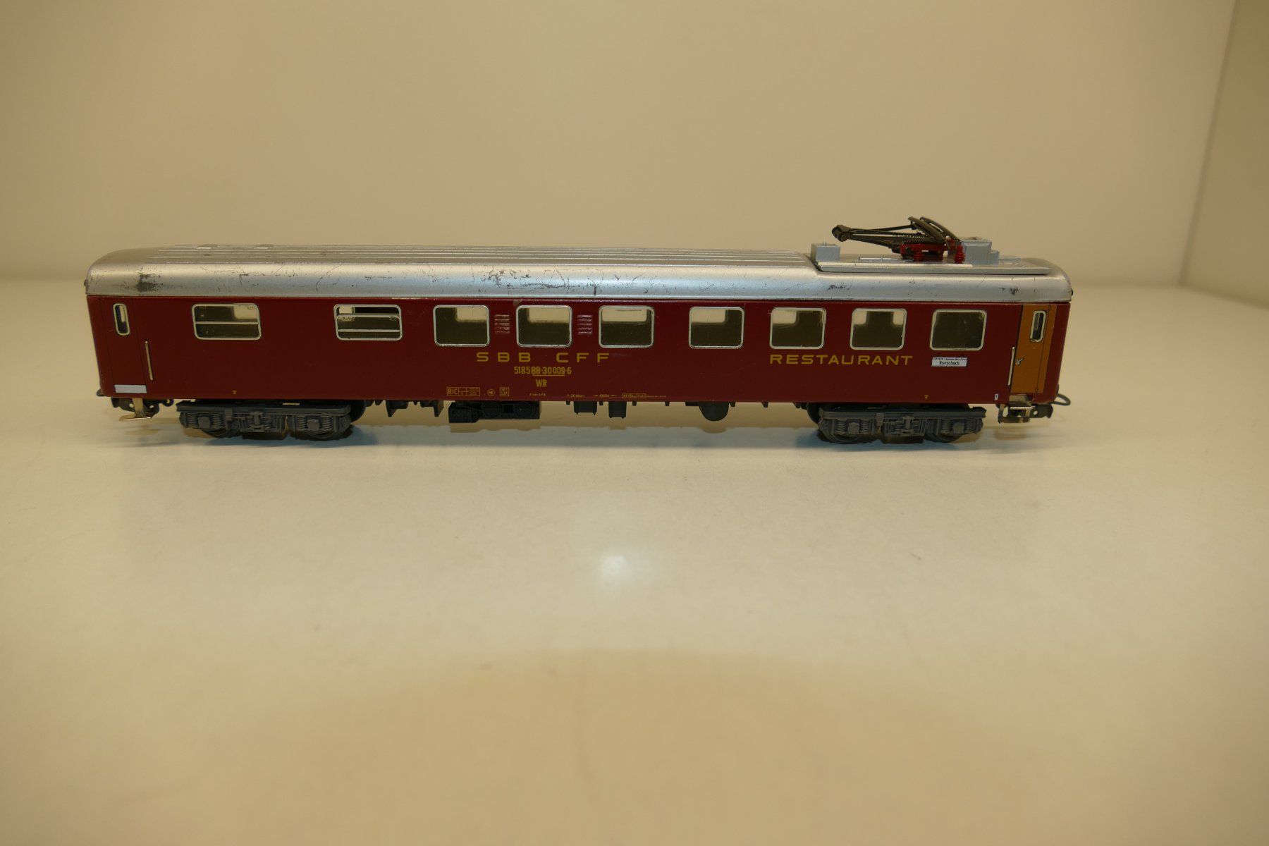 Märklin Modellini di ferrovie: Märklin H0: SBB Speisewagen – Usato da Niederhasli venduto da rail-duerst 1