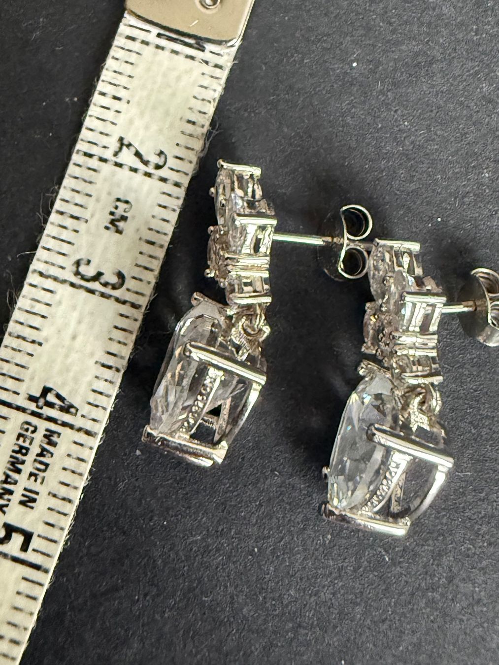 Orecchini pendenti & Orecchini a lobo: Silber Ohrstecker mit Zirkonia 925 – Usato da Spiegel b. Bern venduto da Rogger72 3