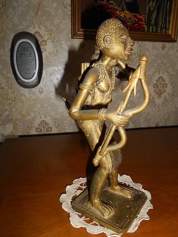 Statuette: Statuette africaine en laiton – Usato da Lausanne venduto da Jymyby 2