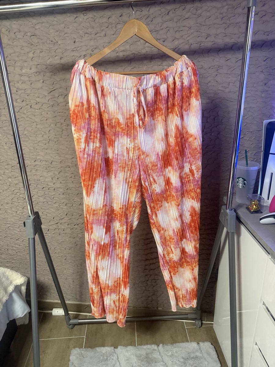 Pantaloni: Pantalon multicolore taille élastique – Usato da St-Séverin venduto da zoe_28p5 1