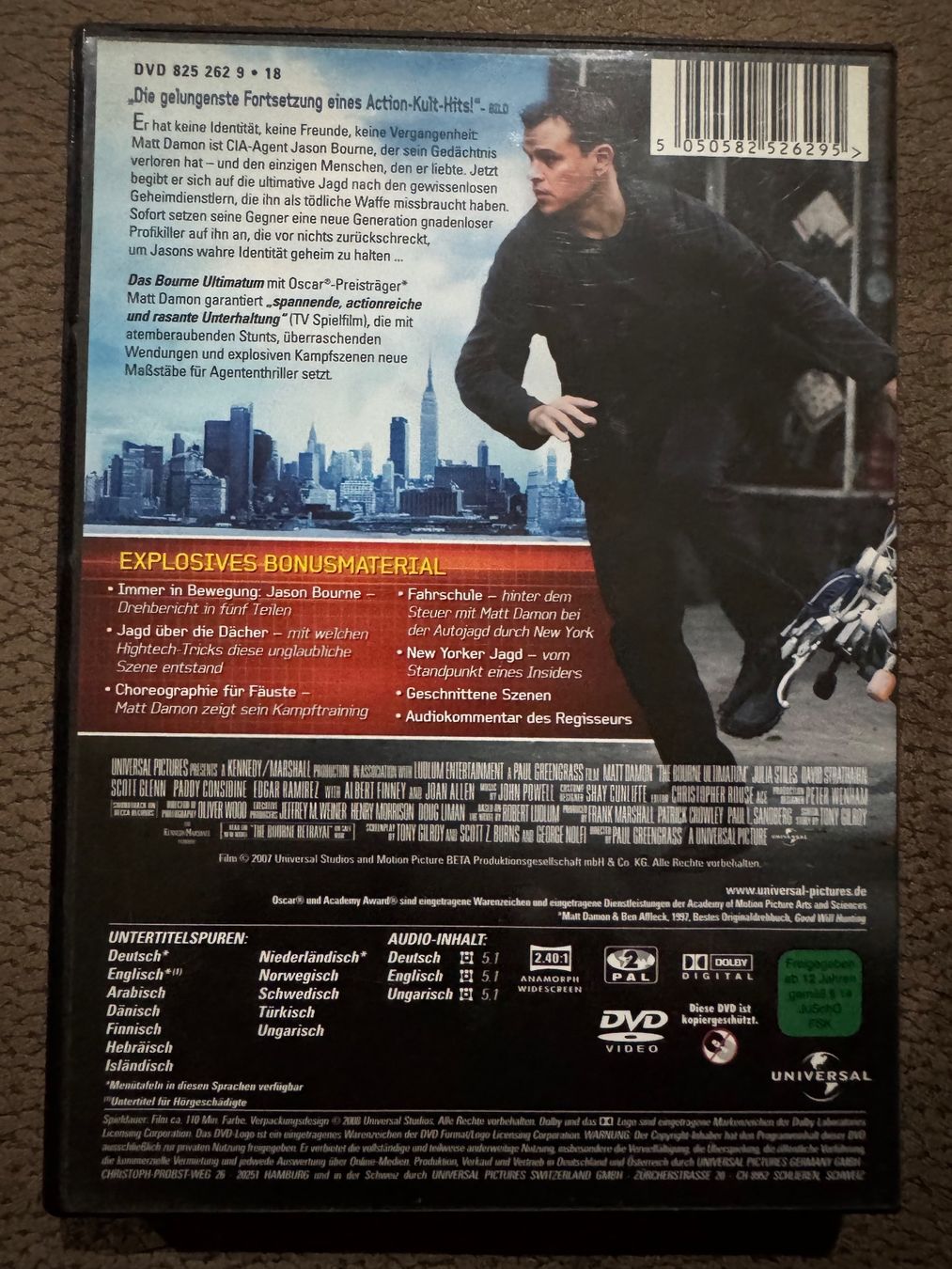 Tous les DVDs: Das Bourne Ultimatum – D'occasion à Dietikon par MuNathy 1