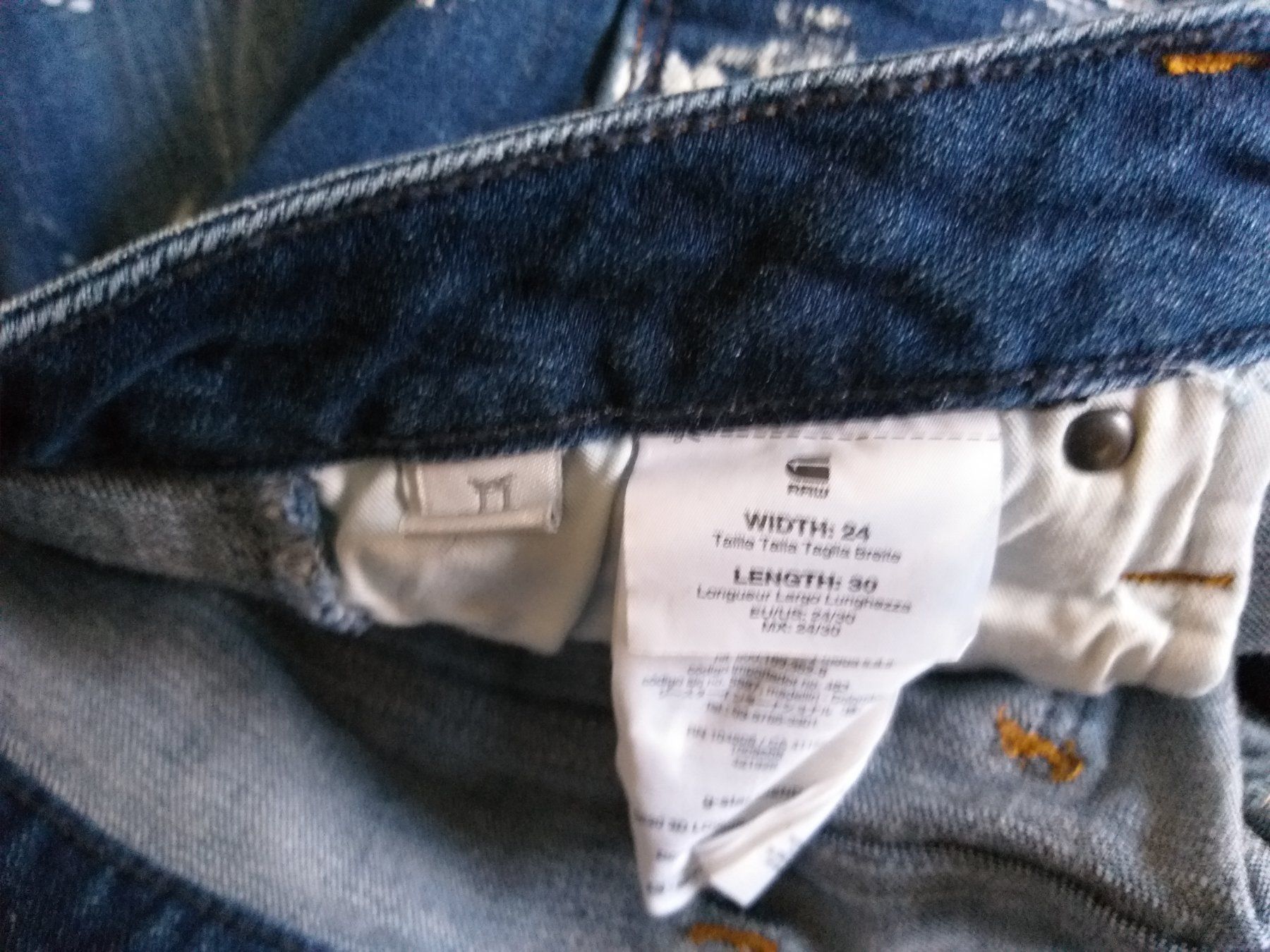 G-Star Jeans: G-STAR RAW Jeans taille / Grosse W24 L30 – Usato da Cossonay-ville venduto da Super-Price-Quality 8