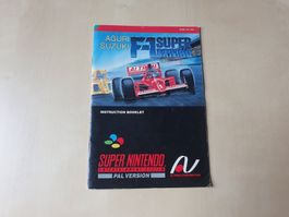 Anleitung F-1 Super Driving SNSP-GF-UKV