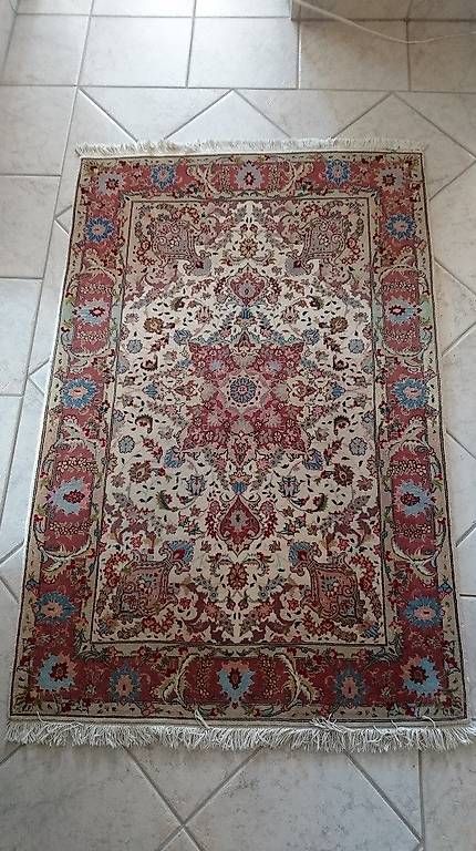 Tappeti: Teppich Persien Täbriz, beige, rot, blau – Usato da Gossau ZH venduto da sta_fjx8