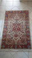 Teppich Persien Täbriz, beige, rot, blau