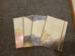 4 Notizbücher Never Stop Dreaming liniert