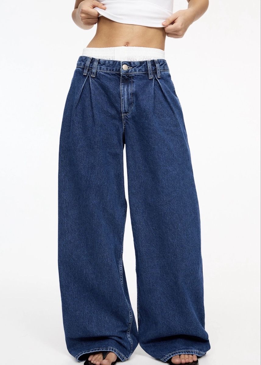 Pull&Bear Jeans: Pull&Bear Jeans weit dunkelblau Gr. 29 neu – Neuf (Voir description) à Würenlos par Style_lounge