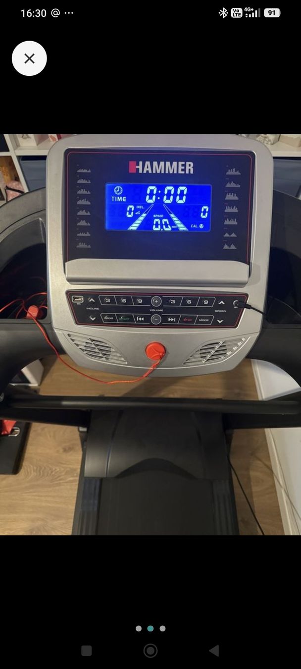 Vélos d'appartement: Hammer Race Runner 2200i Laufband – D'occasion à Waldenburg par leo_5tsd 1