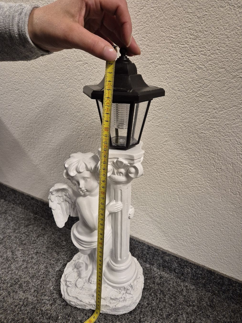 Statuette: Solarseule Engel aus Polyresin  – Nuovo e nell'imballaggio originale da Wettingen venduto da mus_gsb5 1