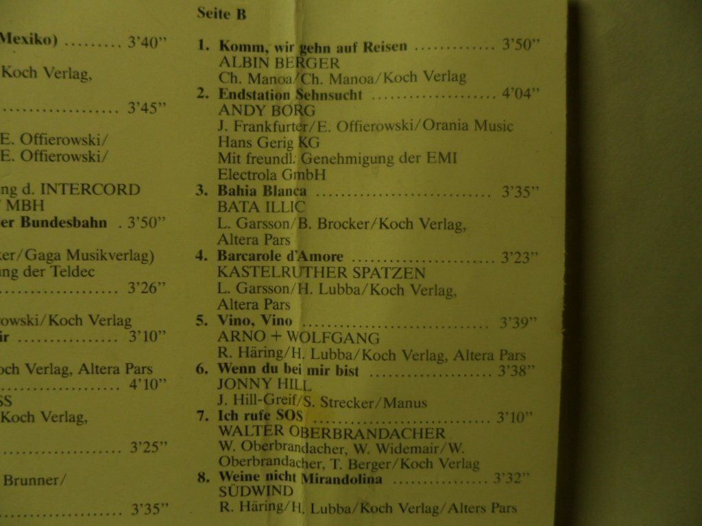 Musicassette: SOMMER SONNE HOLIDAY 1989 – Nuovo (secondo la descrizione) da Langnau i. E. venduto da gf2_29jt 2