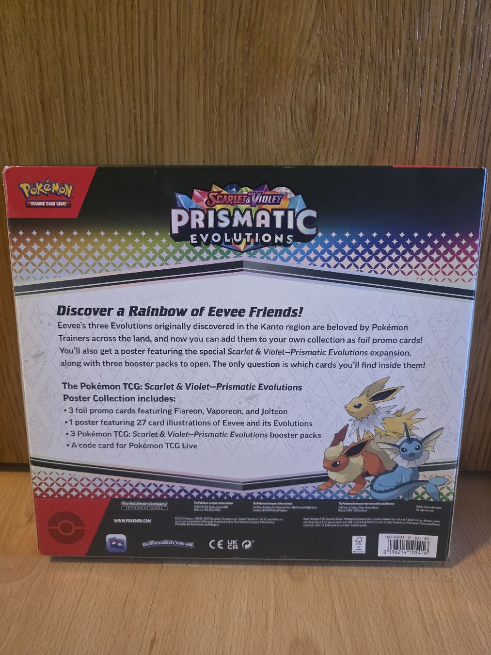 Pokémon Sammelbilder & Trading cards: Pokèmon Poster Collection Prismatic Evolutions – Neu und originalverpackt aus Tscheppach von Patrick-John 1