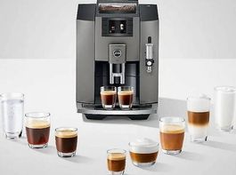 JURA E8 Dark Inox - Neuwertiger Kaffeevollautomat, TOP