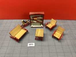 Vintage Miniatur Möbel Set 50-60 Jahre