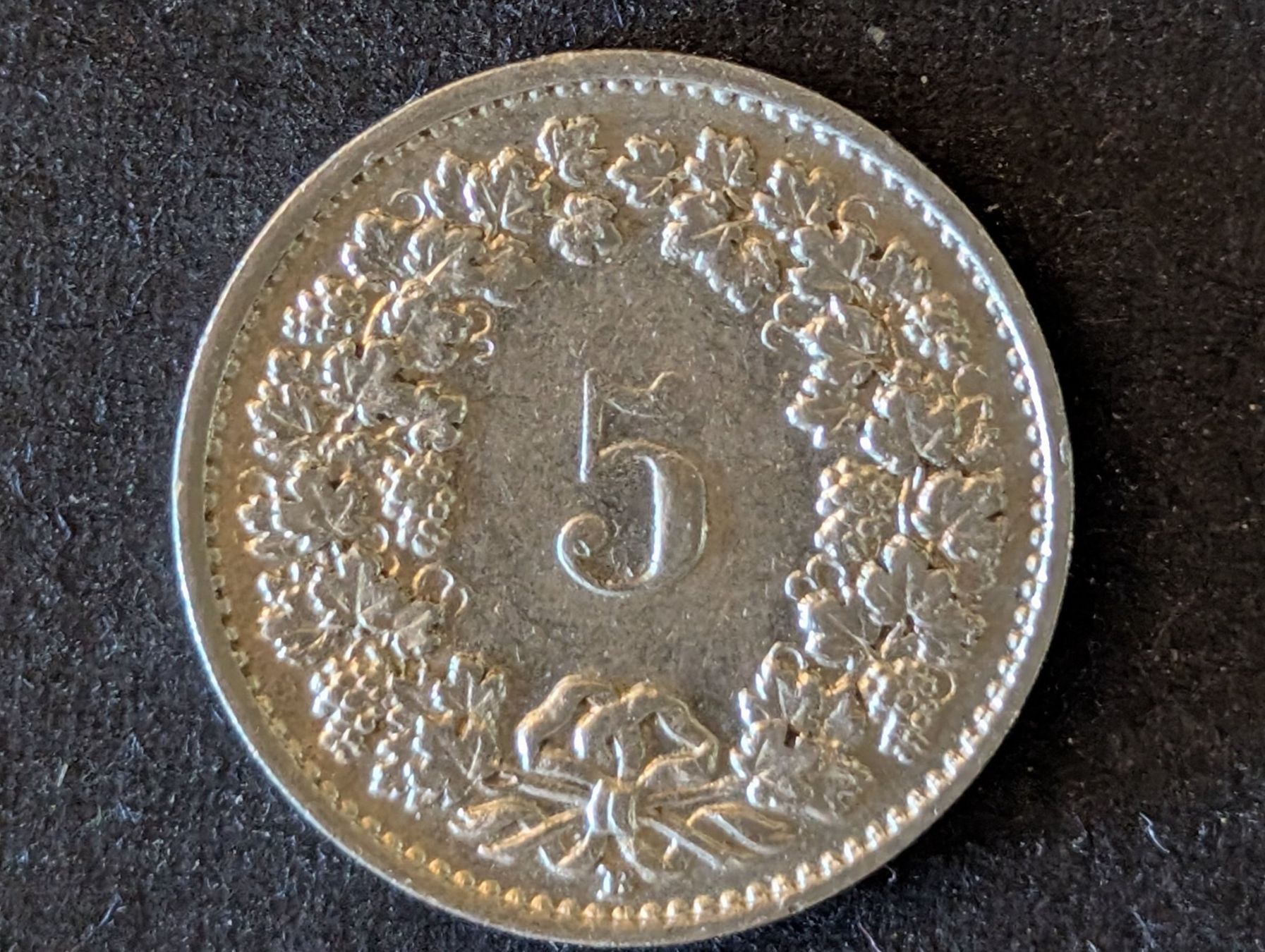 Tutti le monete: 5 Rp. CH 1934 – Usato da Steinmaur venduto da compura49 1