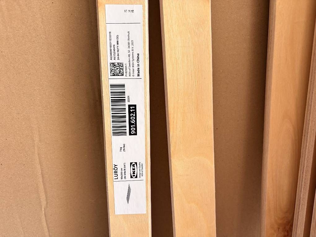Lattenroste: Lattenrost 90x200 cm – Gebraucht aus Gebertingen von sternchen05 1
