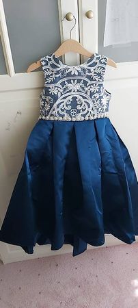 Mädchenkleid, Abendkleid, Blumenmädchenkleid 116/122