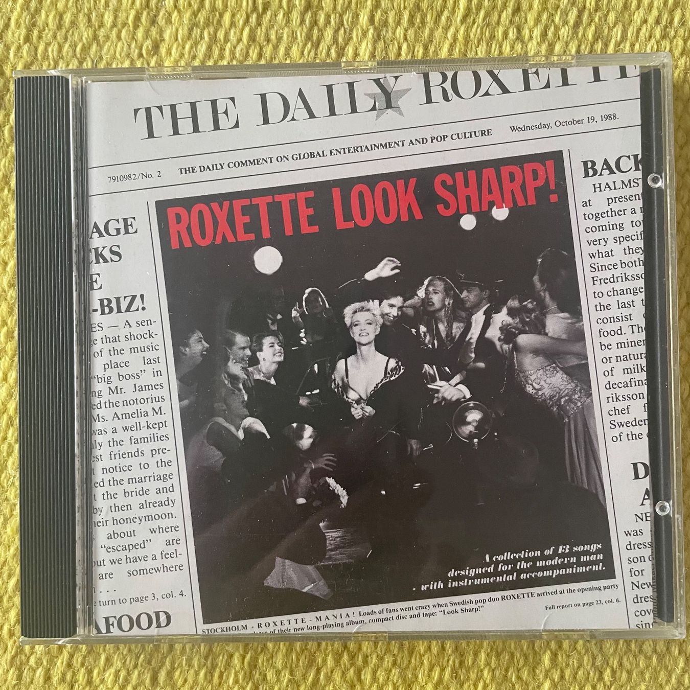 CD: ROXETTE-LOOK SHARP! – Usato da Rorschacherberg venduto da CD-Roli